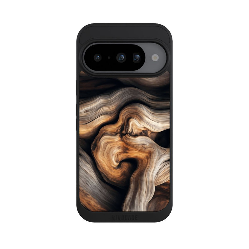 Pixel 10 NIVOpure Rustic Wood with AI