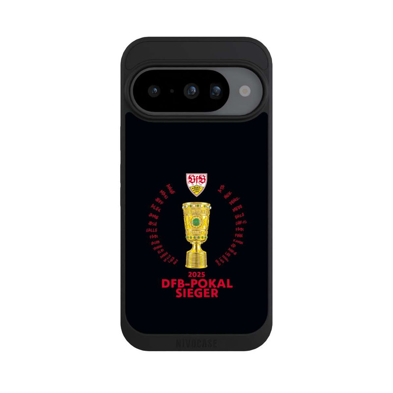 Pixel 10 NIVOpure VfB DFB-Pokal Sieger Schwarz
