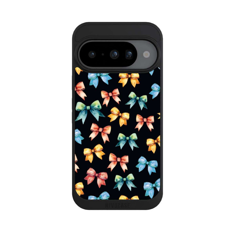 Pixel 10 NIVOpure Rainbow Bows Black