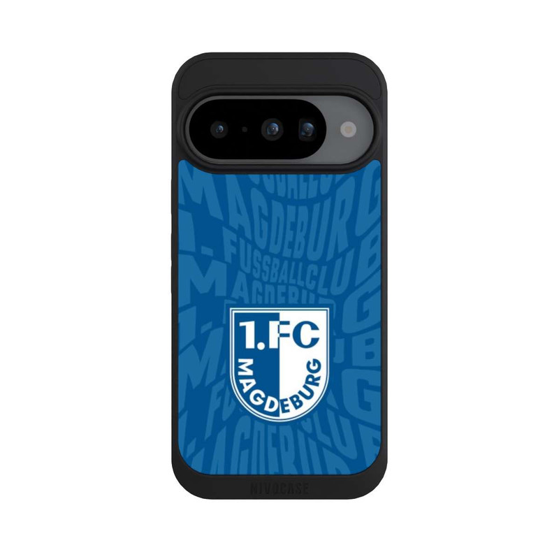 Pixel 10 NIVOpure 1. FC Magdeburg Wellenschrift