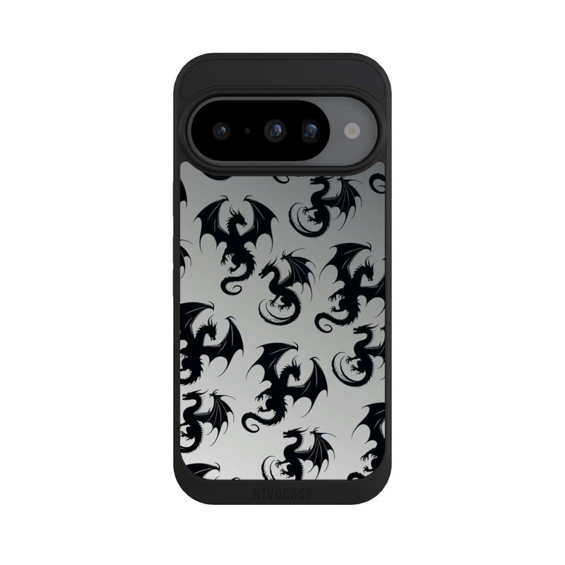 Pixel 10 NIVOpure Dragon Pattern Grey