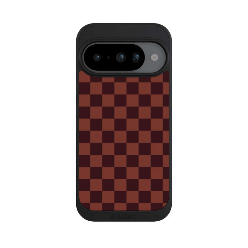 Pixel 10 NIVOpure Motif en Damier Rouge