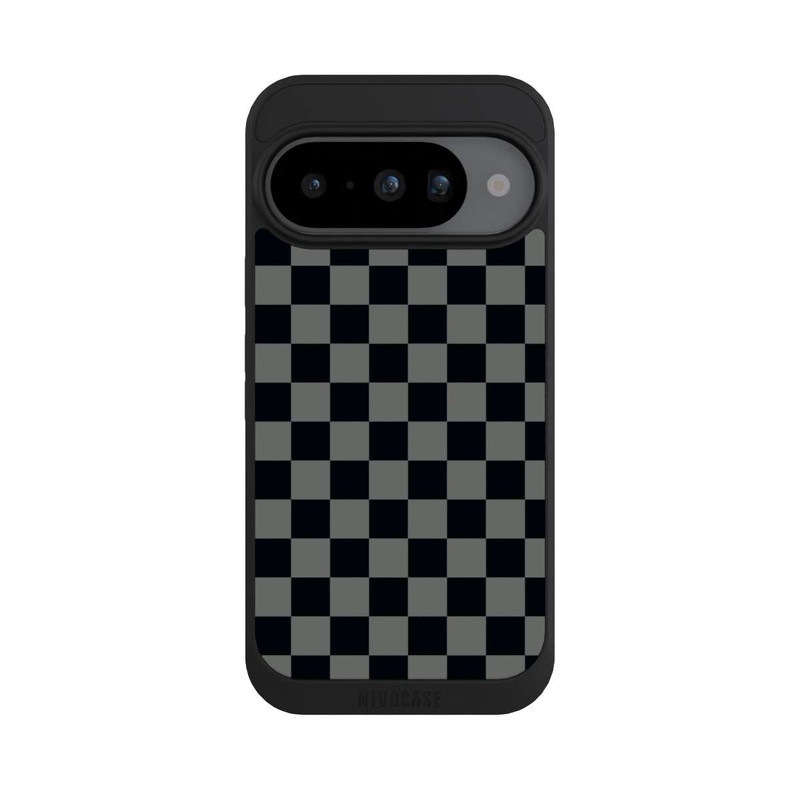 Pixel 10 NIVOpure Checked Pattern Black Grey