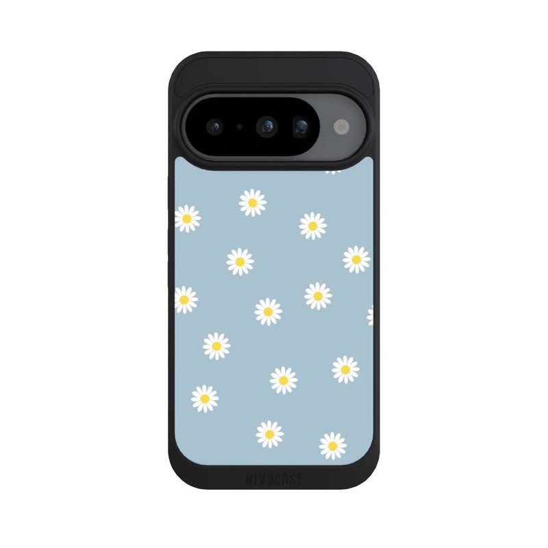 Pixel 10 NIVOpure Daisy Pattern on Blue