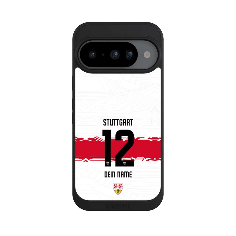 Pixel 10 NIVOpure VfB Stuttgart Trikot Personalisierbar 25-26