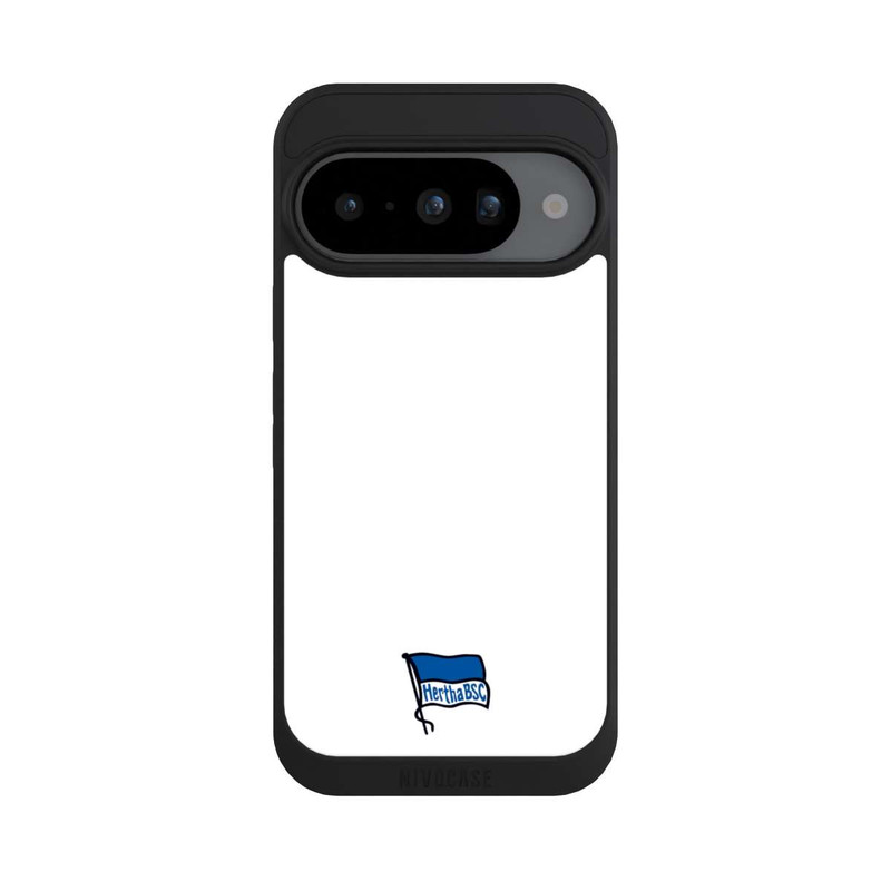 Pixel 10 NIVOpure Hertha BSC Logo Weiß