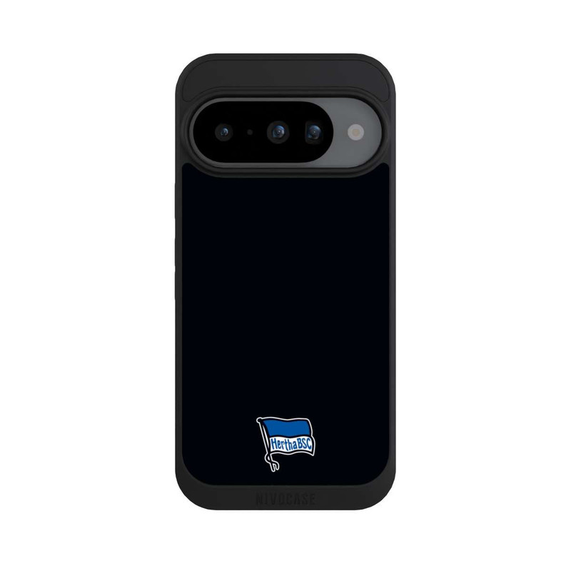 Pixel 10 NIVOpure Hertha BSC Logo Schwarz