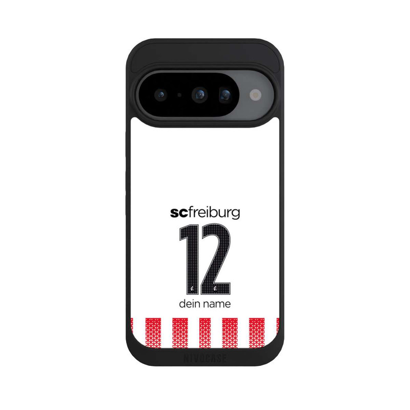 Pixel 10 NIVOpure SC Freiburg Trikot Personalisierbar 25-26
