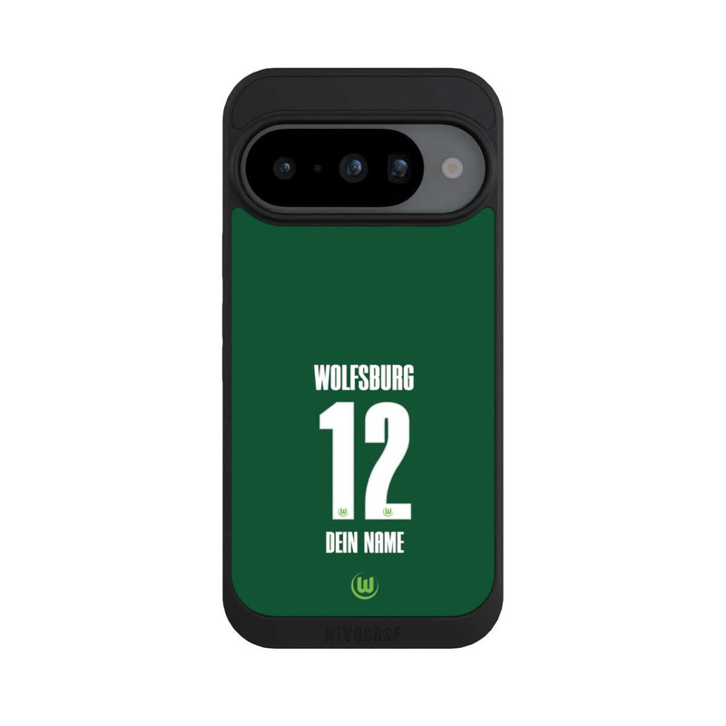 Pixel 10 NIVOpure VfL Wolfsburg Trikot Personalisierbar 25-26