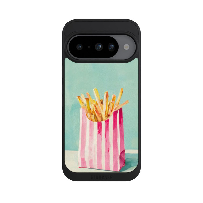 Pixel 10 NIVOpure Retro Fries Blue Watercolor