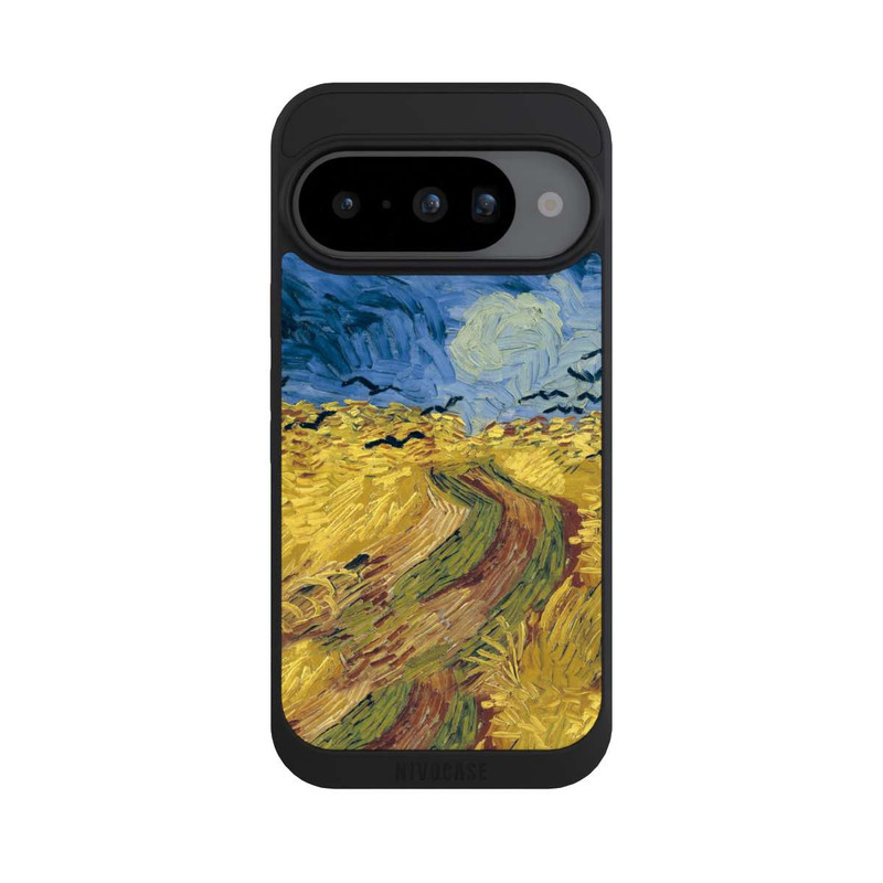 Pixel 10 NIVOpure Weizenfeld mit Raben Wheatfield with Crows by Vincent van Gogh