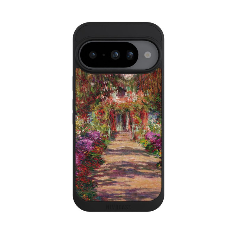 Pixel 10 NIVOpure Eine Allee in Monets Garten in Giverny by Claude Monet
