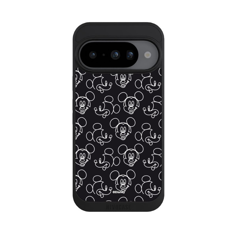 Pixel 10 NIVOpure Disney Mickey Muster Schwarz