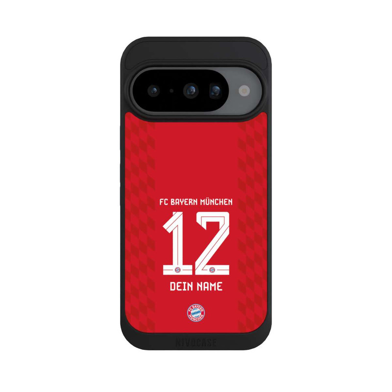 Pixel 10 NIVOpure FC Bayern München Trikot Personalisierbar 25-26