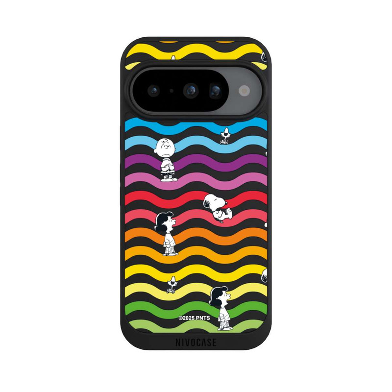 Pixel 10 NIVOpure Snoopy Pattern Rainbow Transparent