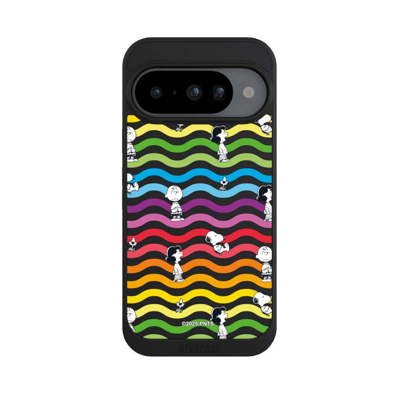 Pixel 10 NIVOpure Snoopy Pattern Rainbow Transparent