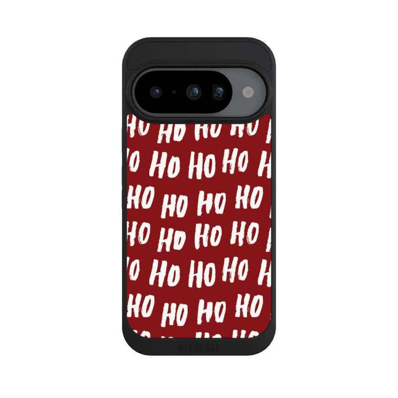 Pixel 10 NIVOpure Ho Ho Ho Weihnachten Rotes Muster