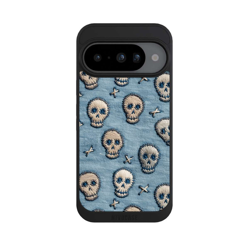 Pixel 10 NIVOpure Jeans Schädel