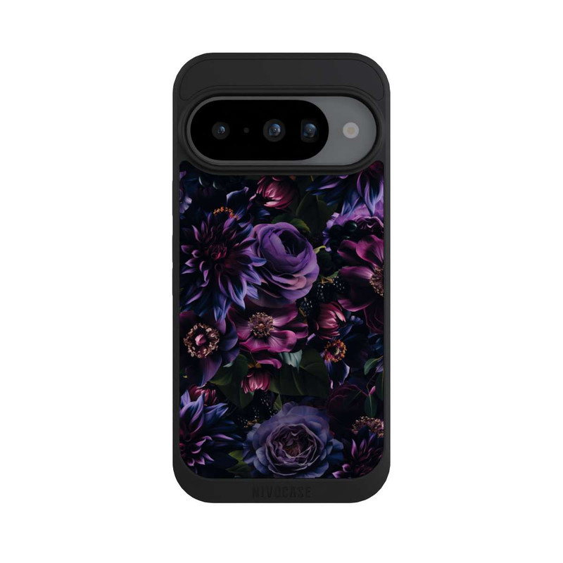 Pixel 10 NIVOpure Dark Purple Flowers