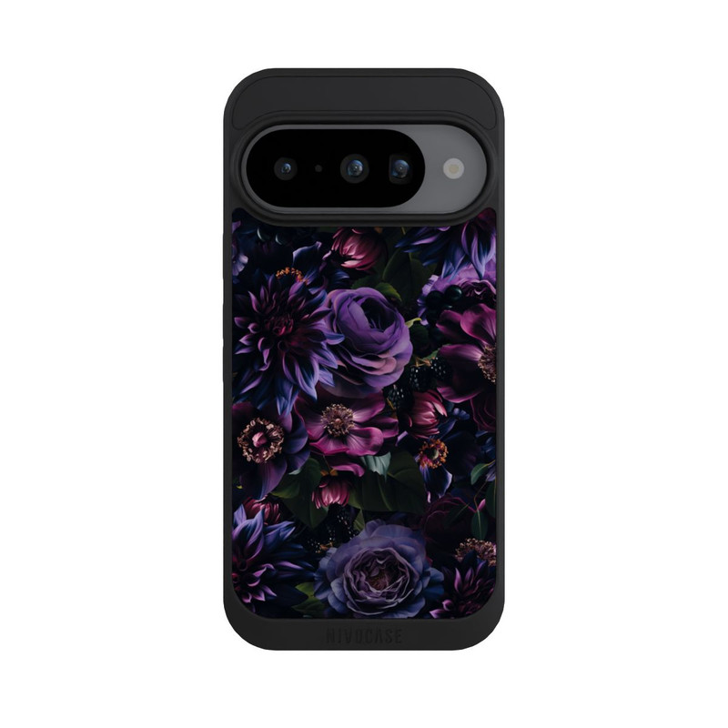 Pixel 10 NIVOpure Dark Purple Flowers
