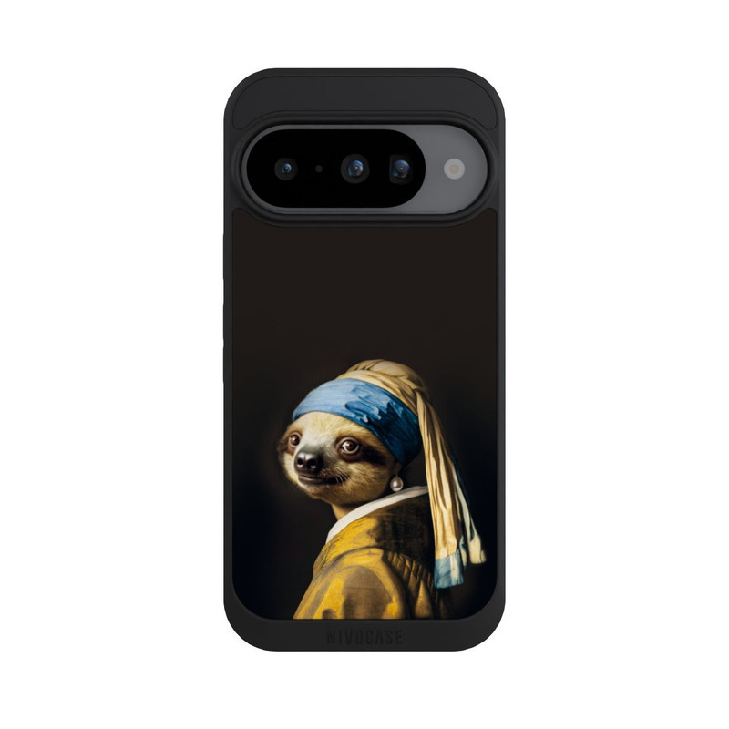 Pixel 10 NIVOpure Faultier mit dem Perlenohrring