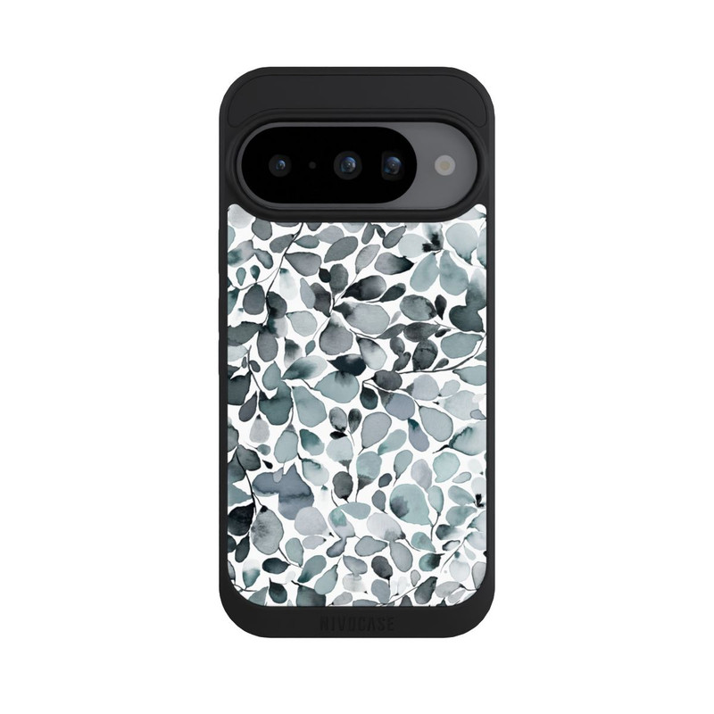 Pixel 10 NIVOpure Eukalyptus Aquarell Blätter Grau