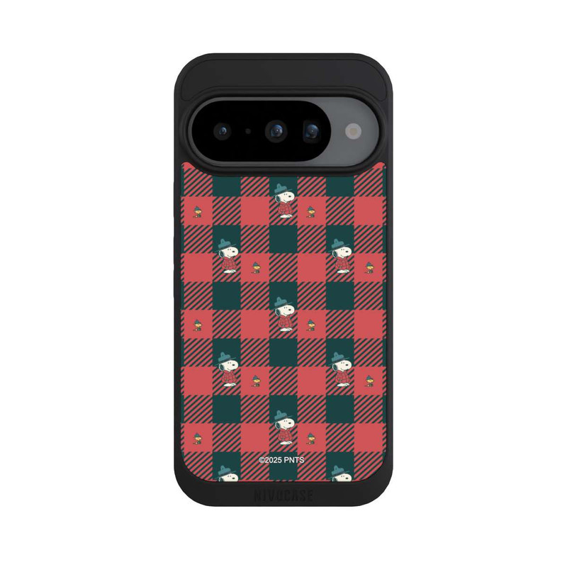Pixel 10 NIVOpure Peanuts Red Tartan Pattern