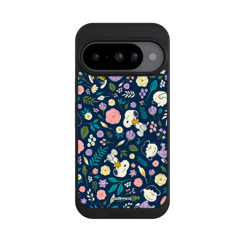 Pixel 10 NIVOpure Peanuts Dark Flower Pattern