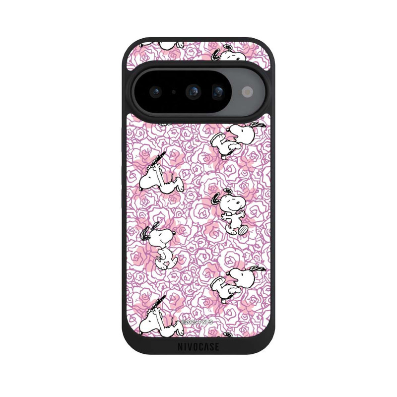 Pixel 10 NIVOpure Peanuts Pink Roses Pattern