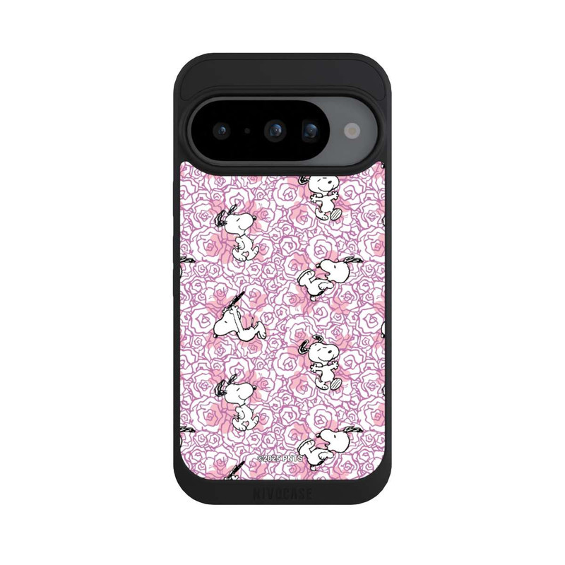 Pixel 10 NIVOpure Peanuts Pink Roses Pattern