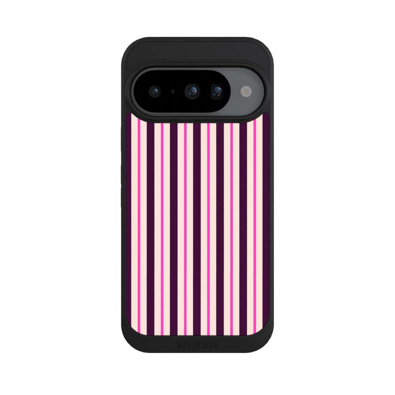 Pixel 10 NIVOpure Streifen Rot Bordeaux
