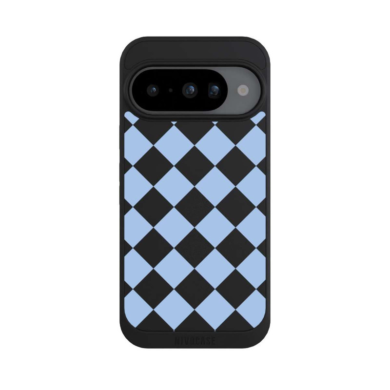 Pixel 10 NIVOpure Checked Pattern Light Blue without Background