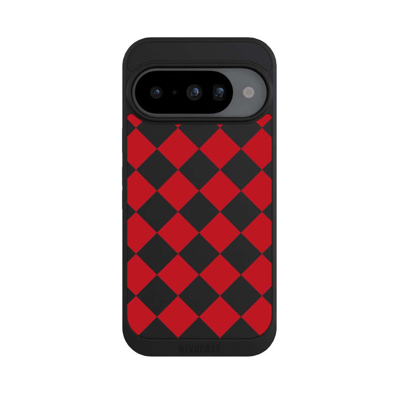Pixel 10 NIVOpure Raute Bordeaux ohne Hintergrund