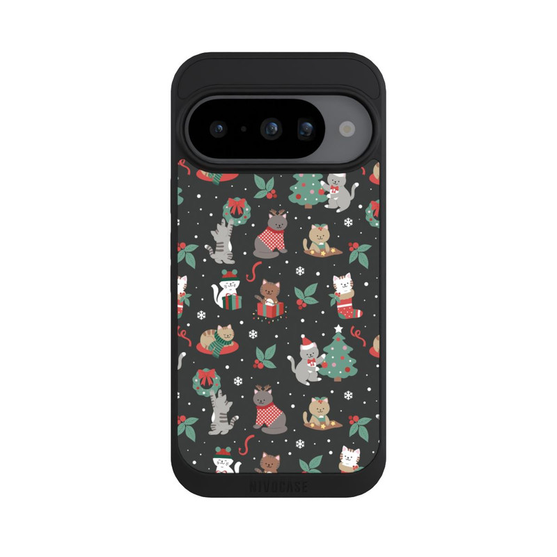 Pixel 10 NIVOpure Christmas Festive Cute Holiday Kittens