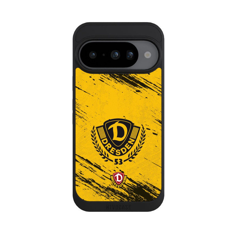 Pixel 10 NIVOpure Dynamo Dresden Gelb Schwarz