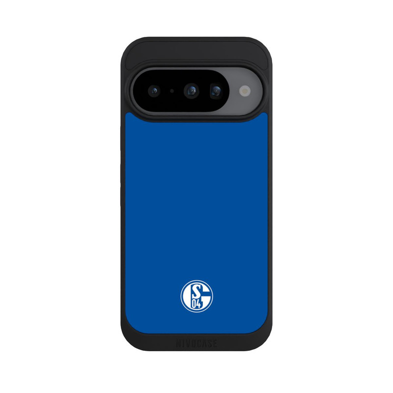 Pixel 10 NIVOpure FC Schalke 04 Logo Blau