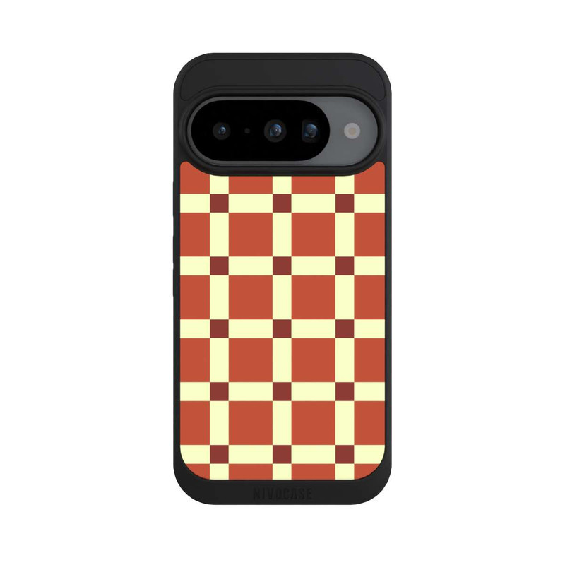 Pixel 10 NIVOpure Big Brown Checked Pattern