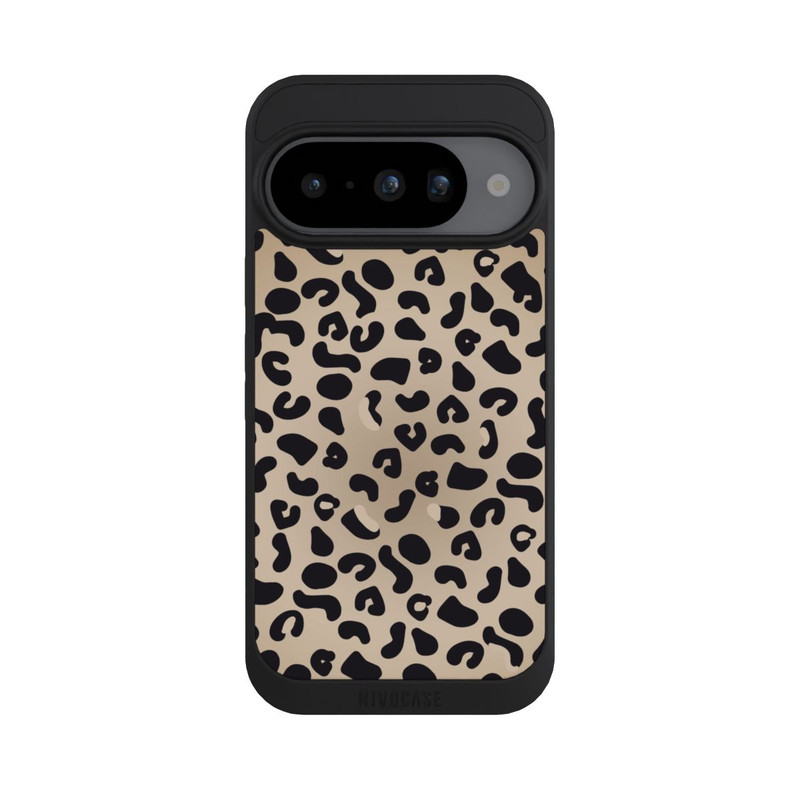 Pixel 10 NIVOpure Motif guépard marron clair