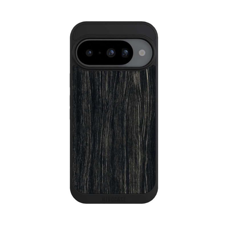 Pixel 10 NIVOpure Dunkle Holzstruktur