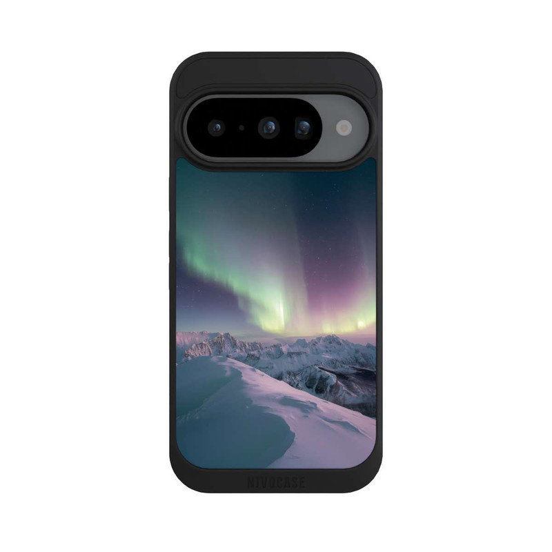Pixel 10 NIVOpure Aurore Boréale Magique avec IA