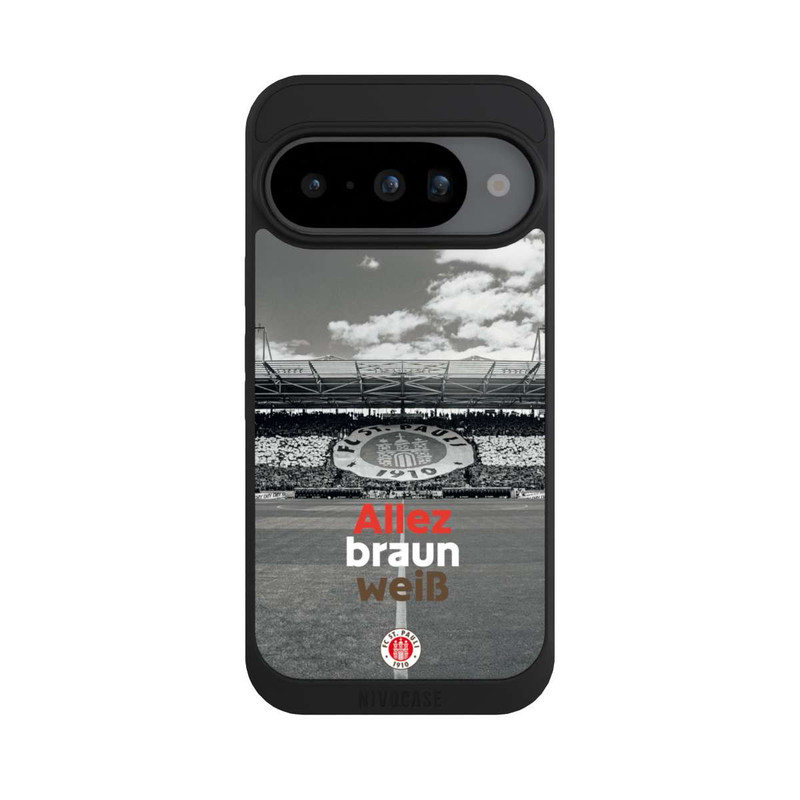 Pixel 10 NIVOpure FC St. Pauli Allez braun weiss