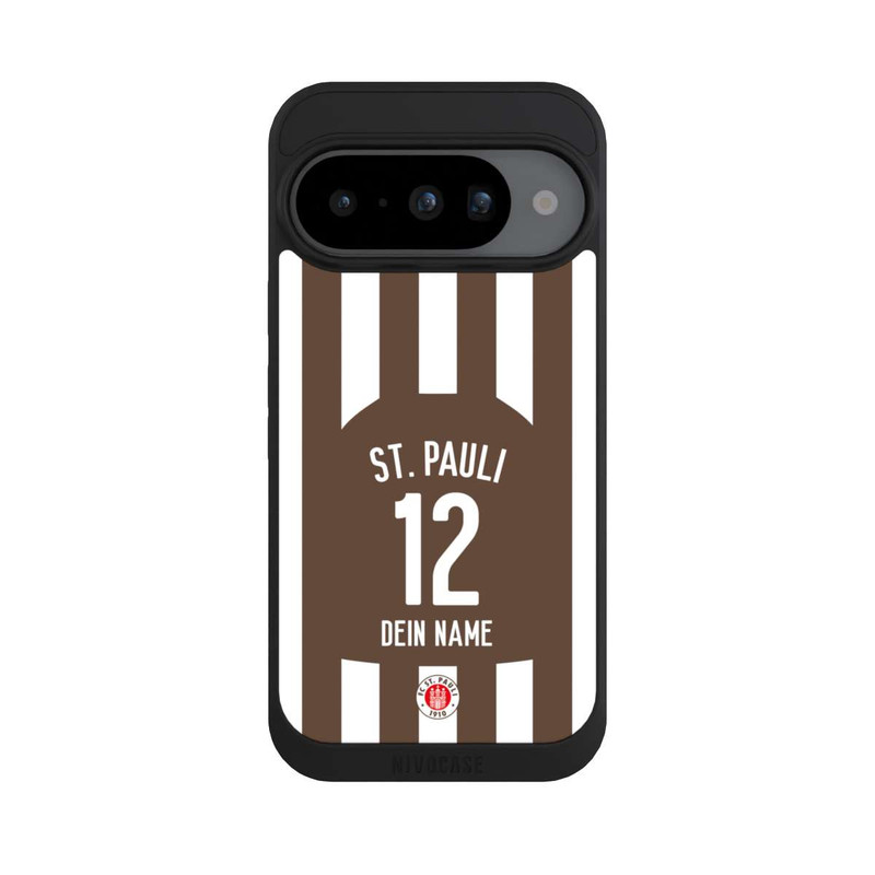 Pixel 10 NIVOpure FC St. Pauli Trikot Personalisierbar 25-26