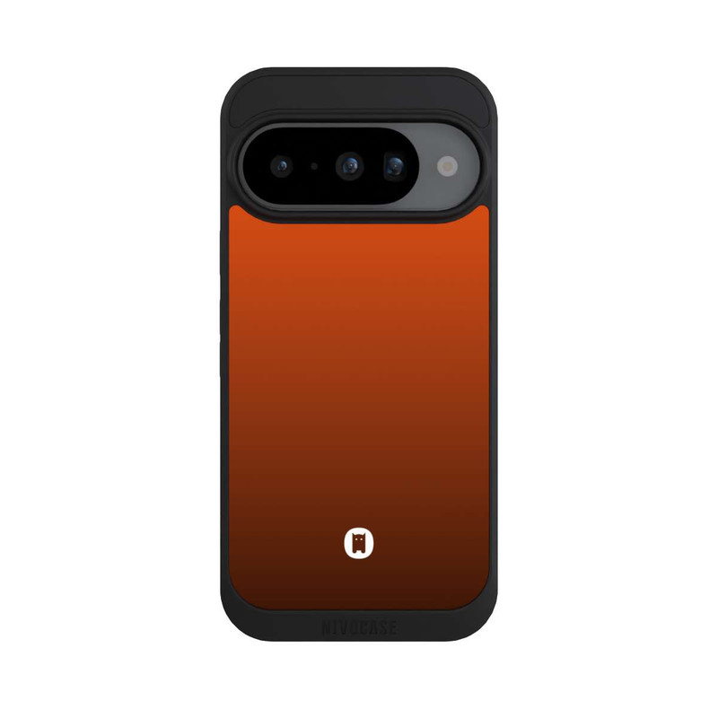 Pixel 10 NIVOpure Nivocase Farbverlauf Orange Schwarz