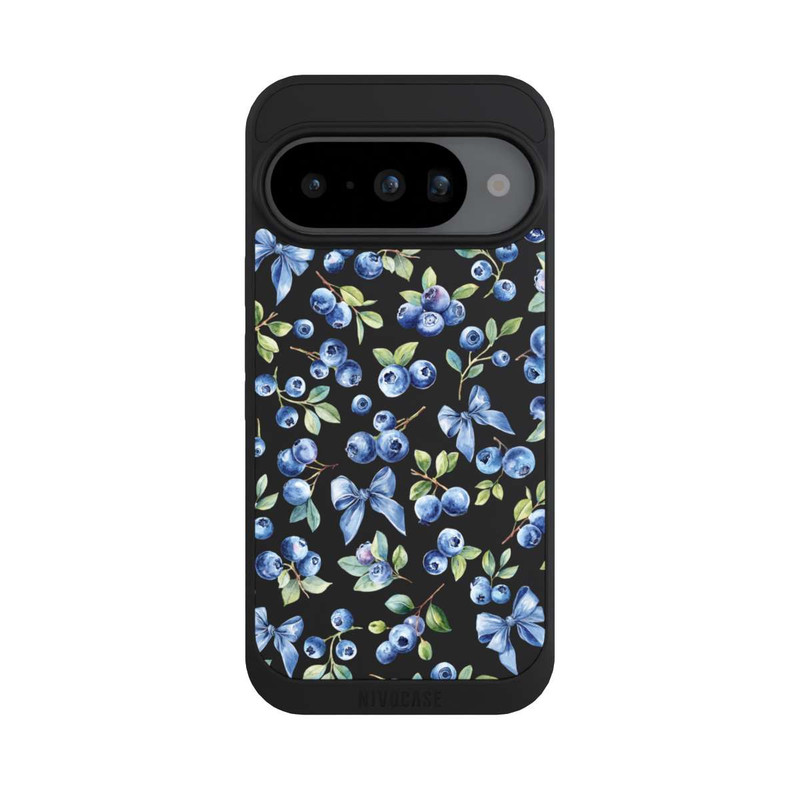 Pixel 10 NIVOpure Nœuds myrtilles transparents avec IA