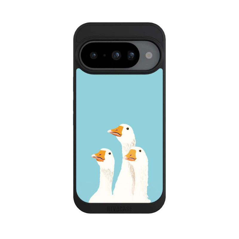 Pixel 10 NIVOpure Three Geese Light Blue with AI