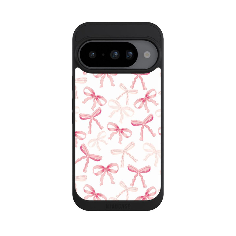 Pixel 10 NIVOpure Light Pink Bow Pattern