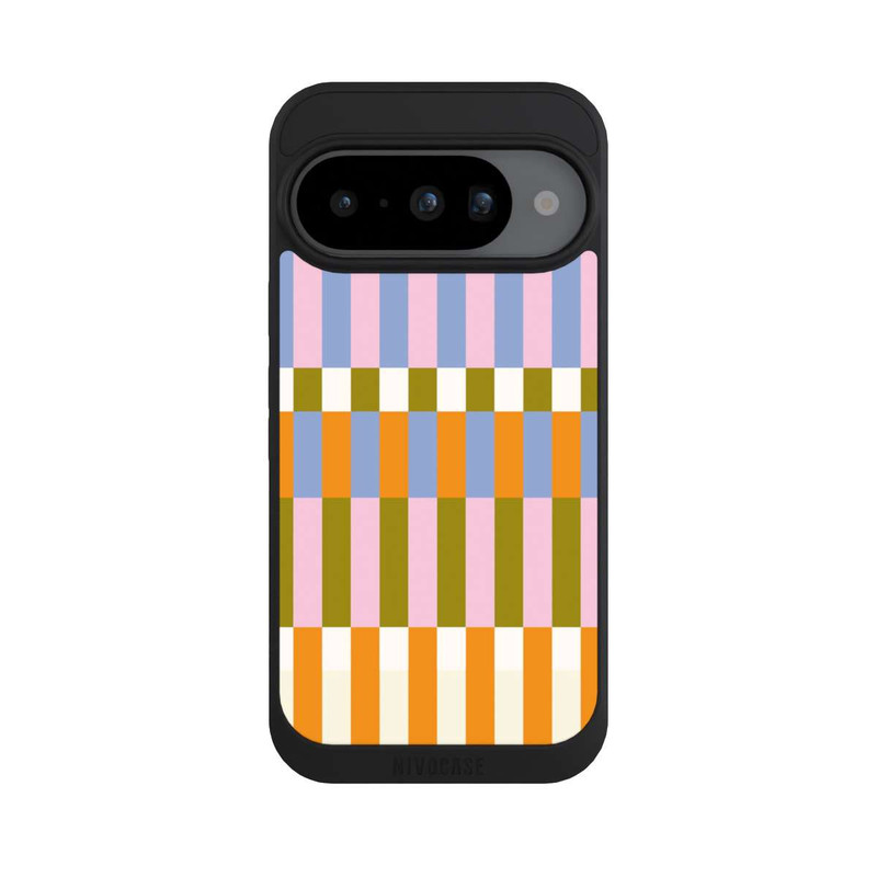 Pixel 10 NIVOpure Thème à Carreaux Colorés et Audacieux