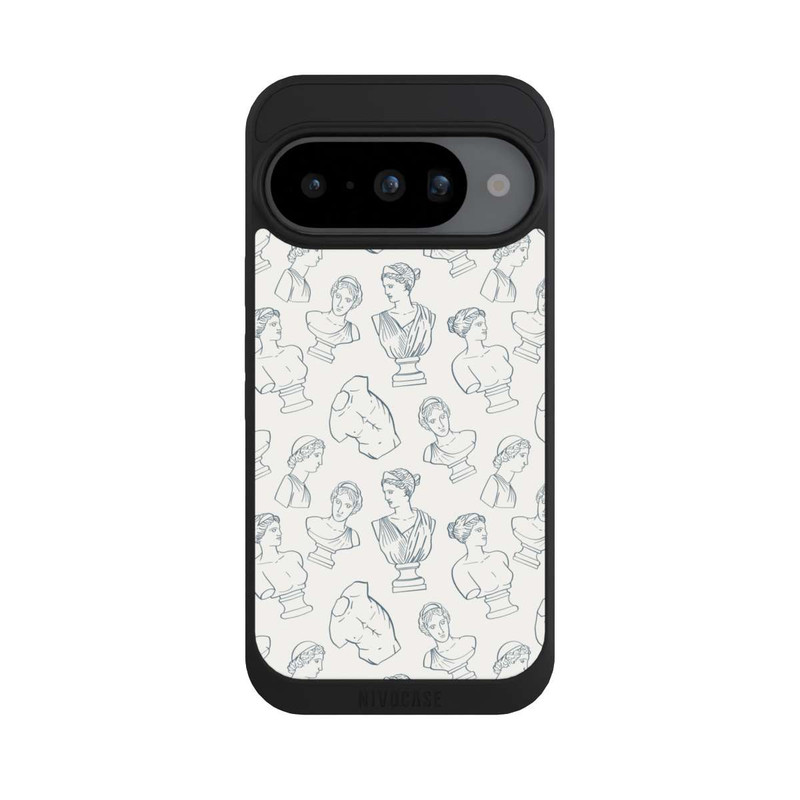 Pixel 10 NIVOpure Griechische Büsten Art-Déco