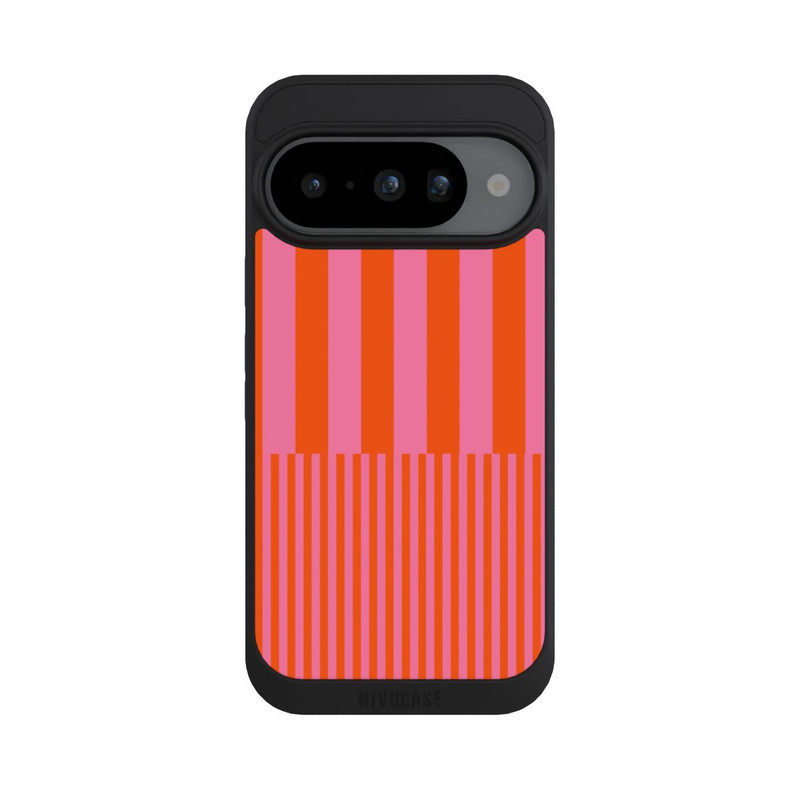 Pixel 10 NIVOpure Striped Pattern Pink Red
