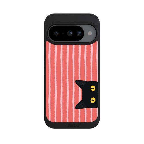 Google Pixel 10 NIVOpure Schwarze Katze Gestreift Orange
